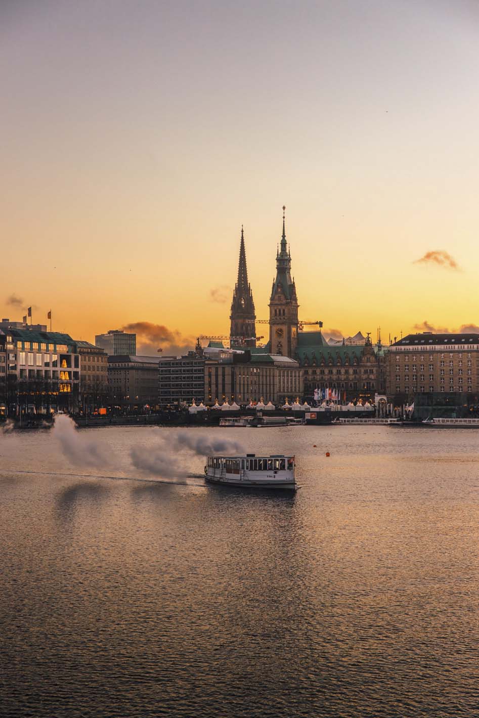 Binnenalster im Winter
