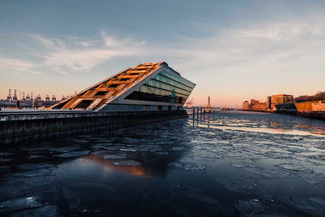Dockland im Winter