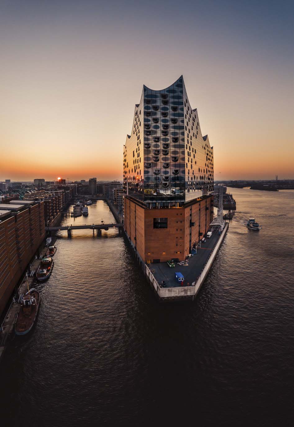 Elbphilharmonie von oben