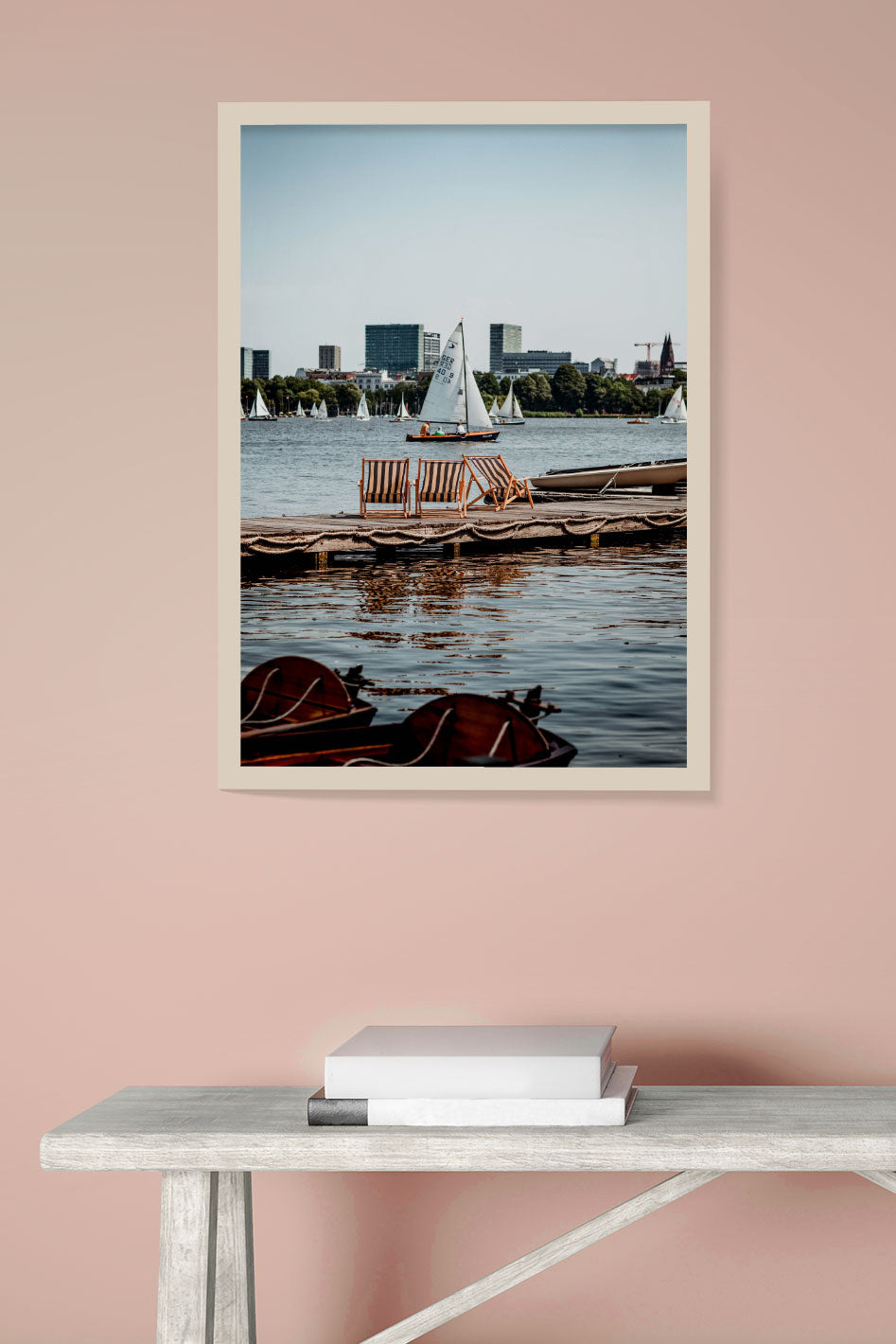 Segeln auf der Alster