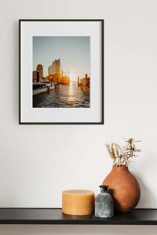 Elbphilharmonie zum Sonnenaufgang