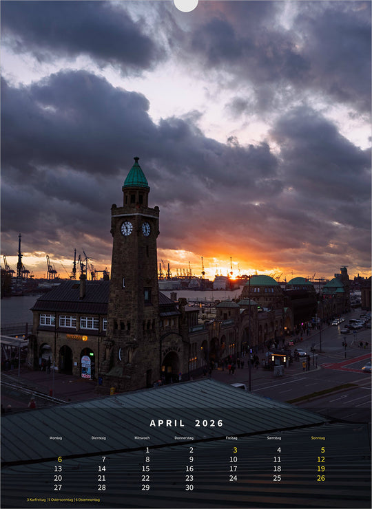 Hamburg 2026 (DIN A3)