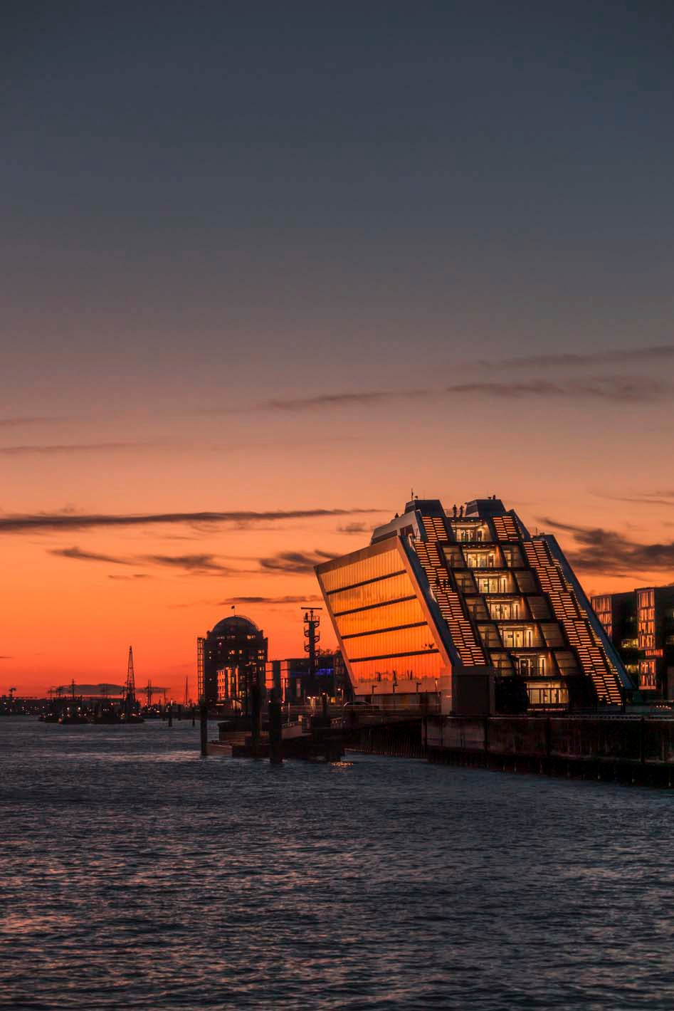 Dockland am Abend